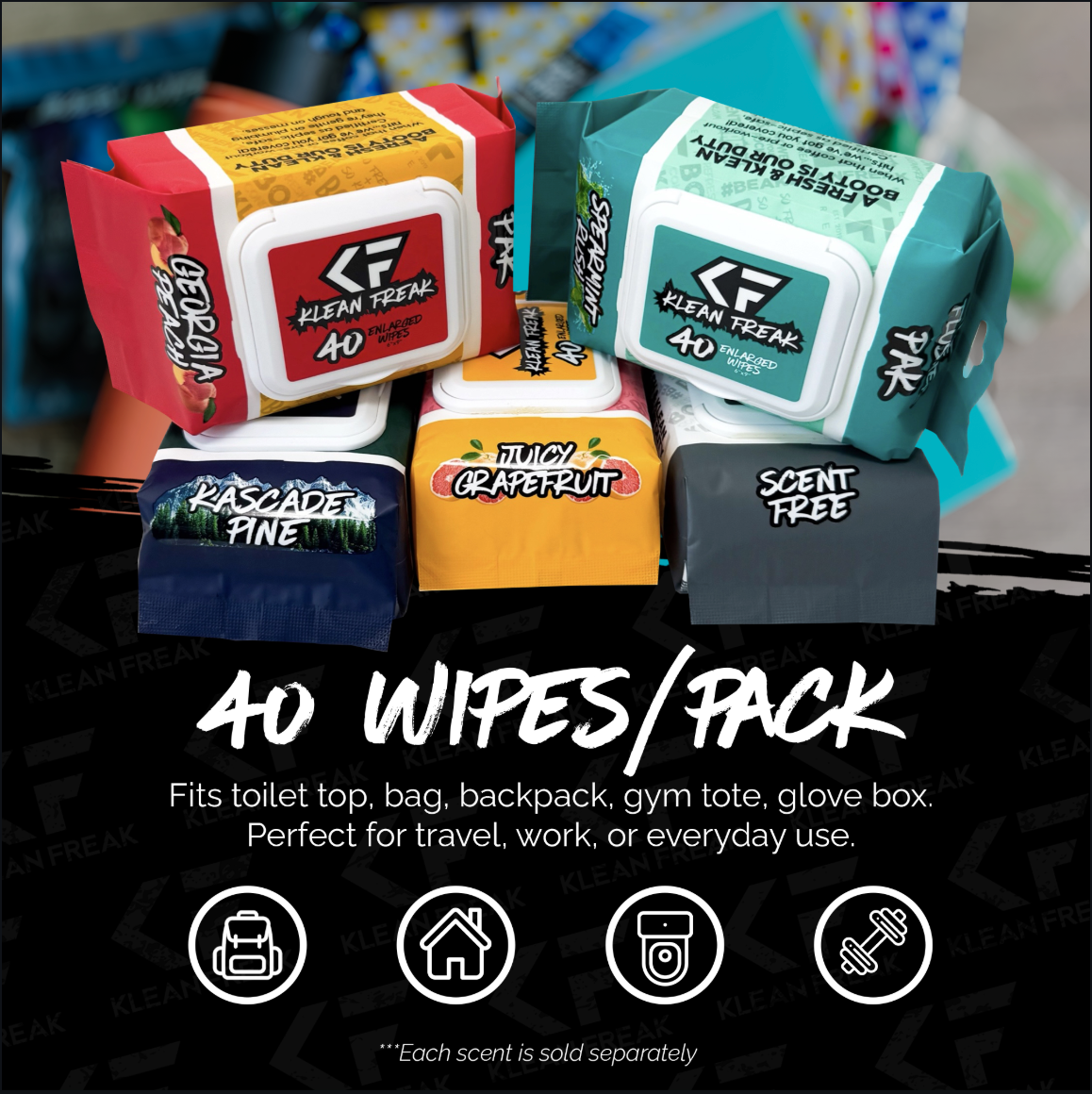 The Flusher 40 Pak – 3 Pak Box