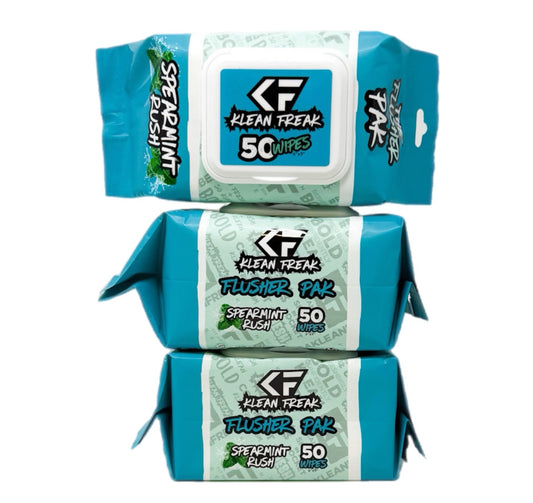 The Flusher 50 Pak – 3 Pak Box