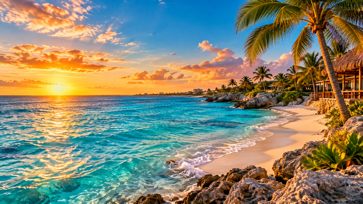 Cancun beach getaway