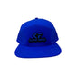 Electric Blue Flat Brim