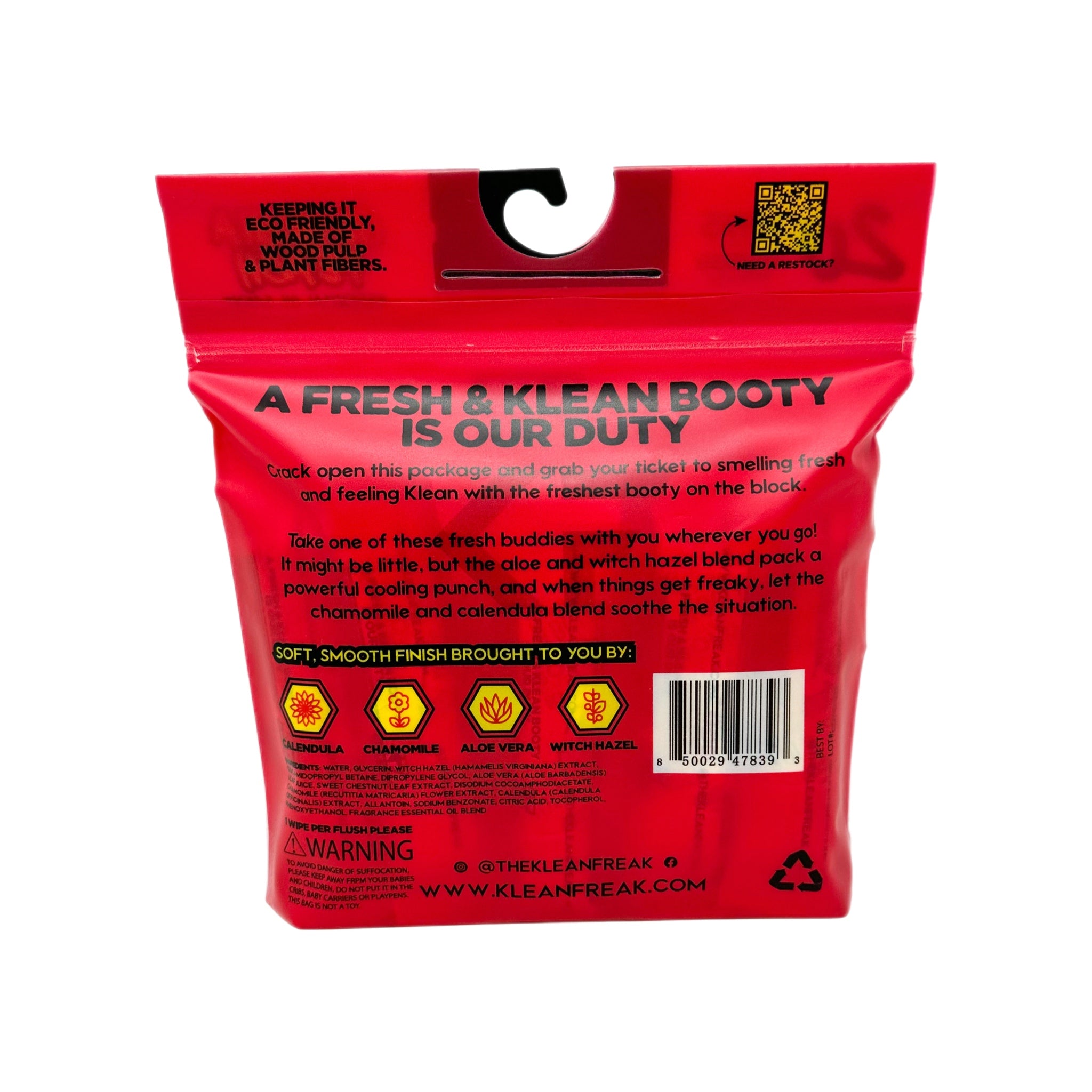 The Flusher 20 Pack - Flushable Wipes – Klean Freak