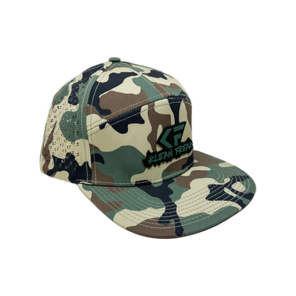 Fresh Camo Flat Brim