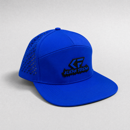 Electric Blue Flat Brim