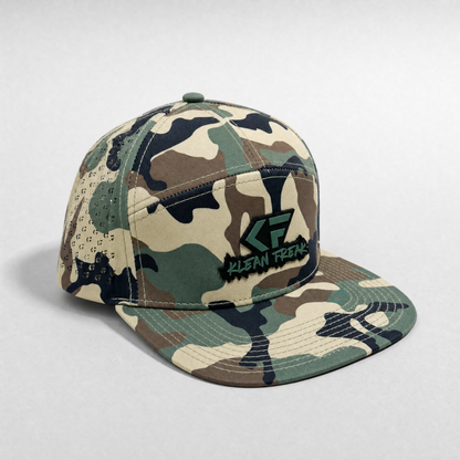 Fresh Camo Flat Brim