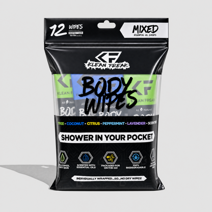 Body Wipes - 12 Pack